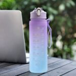 Motivational Water Bottle with Sipper